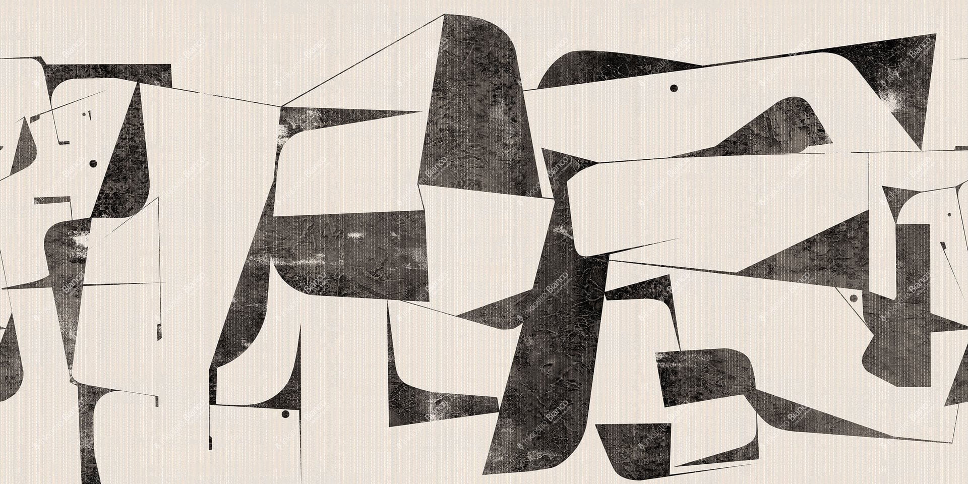 Fototapeta geometryczna nowoczesna Inkiostro Bianco STROKES INKLNLT2501 Monochrome