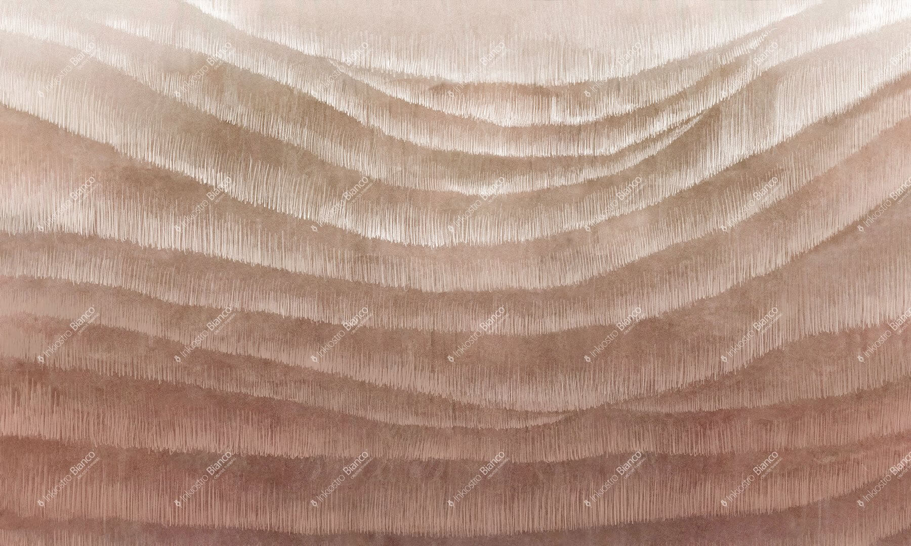 Fototapeta artystyczne falujące warstwy Inkiostro Bianco VEILS III INKUDEL2501 Monochrome