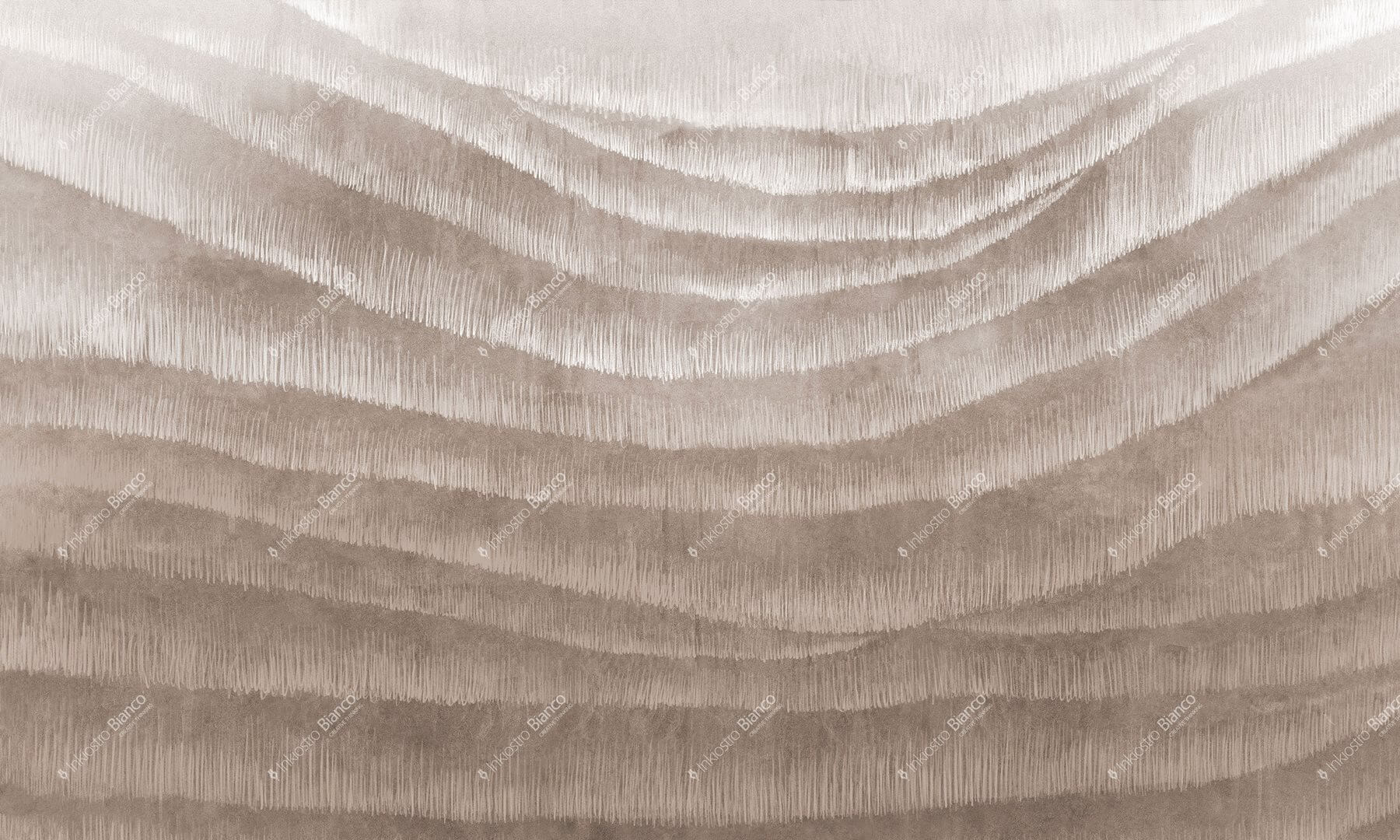 Fototapeta artystyczne falujące warstwy Inkiostro Bianco VEILS III INKUDEL2502 Monochrome