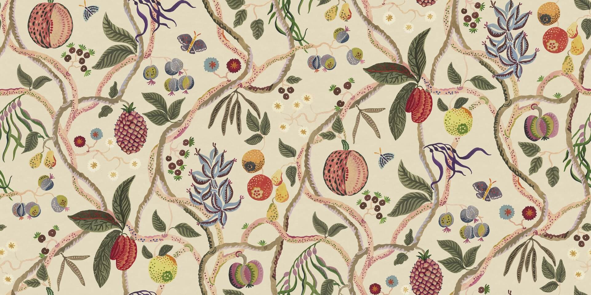 Fototapeta botaniczna Sandberg S10579 Tree of Life Mural Multi Herbarium