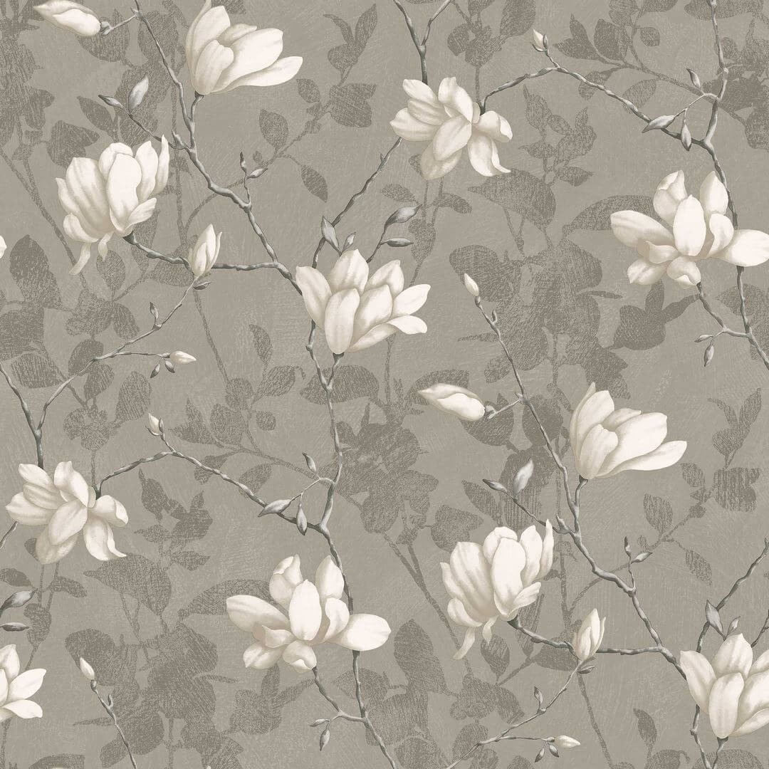 Tapeta kwiaty magnolii Boras Tapeter 7227 Lily Tree Adorn