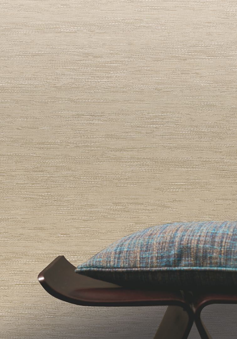 Tapeta płótno imitujące japońskie maty Casamance 75342344 Tatami Le Jacquard