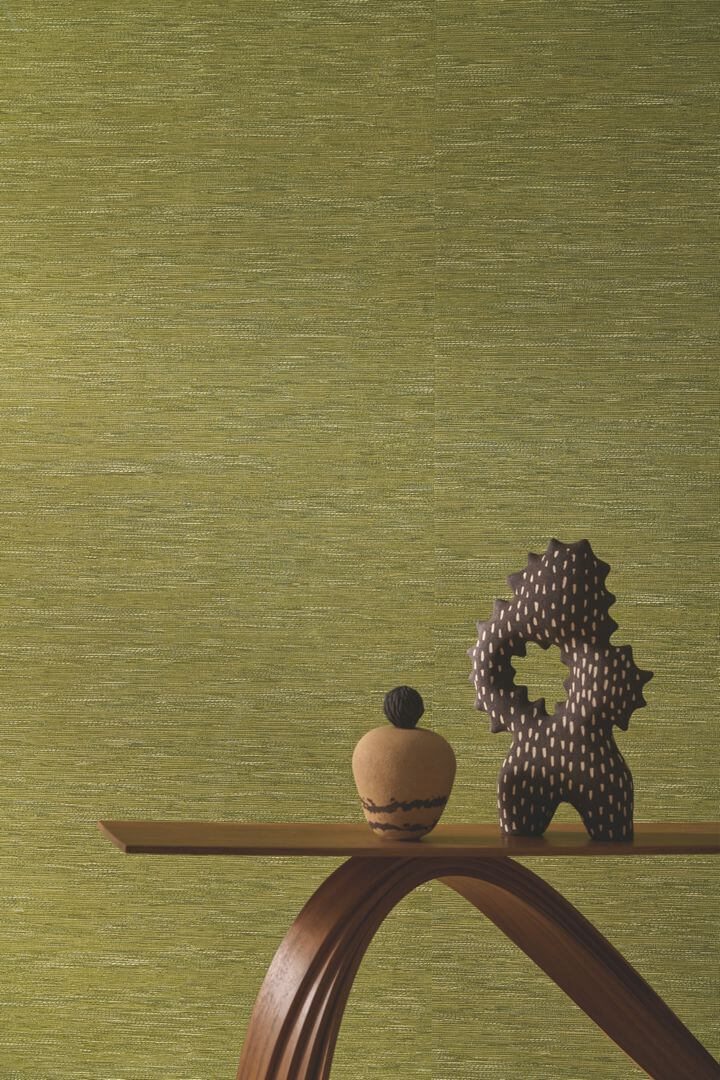 Tapeta płótno imitujące japońskie maty Casamance 75346018 Tatami Le Jacquard