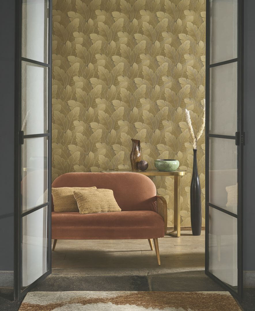 Tapeta duże liście Casadeco VEGE 201292888 Yuto Vegetals