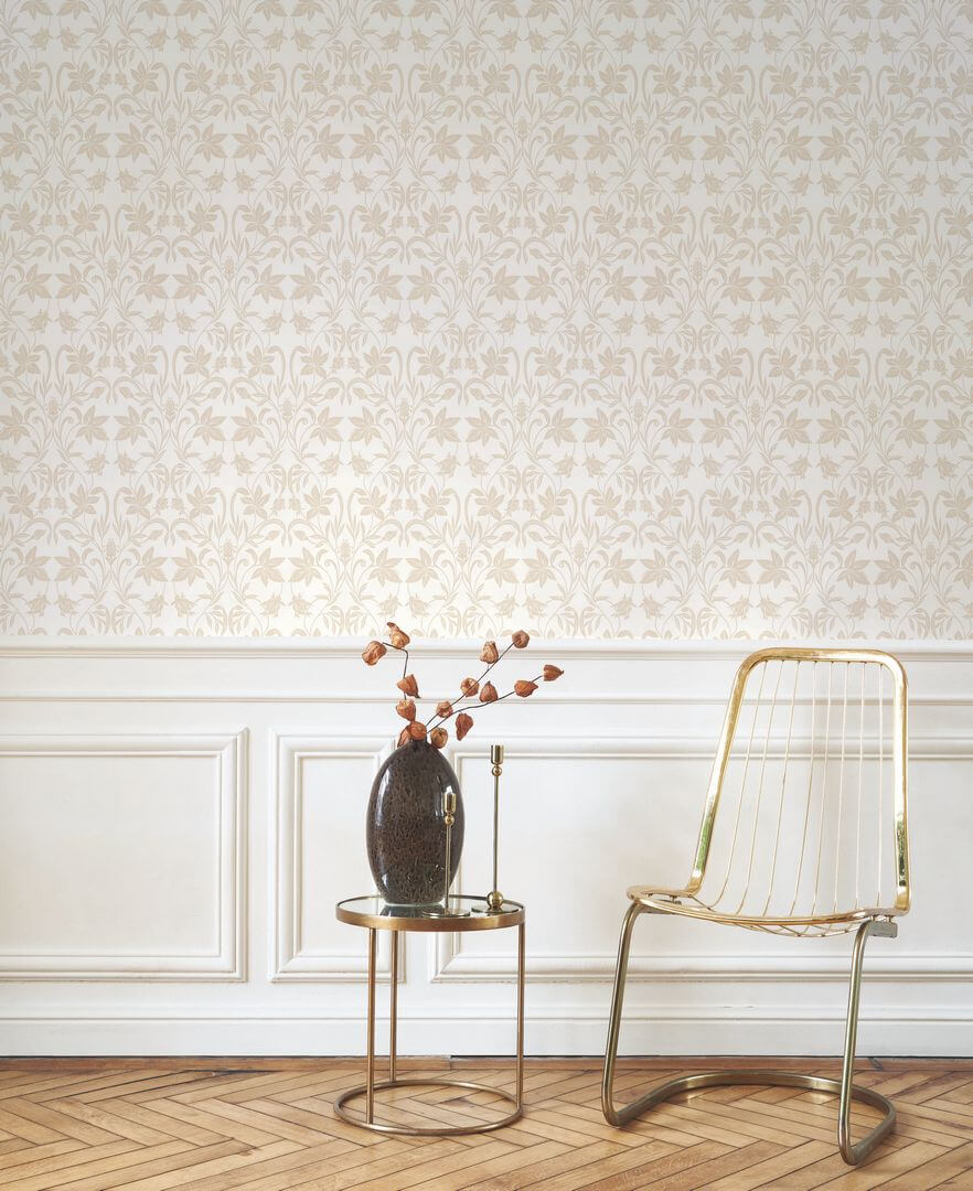 Tapeta roślinny ornament Casadeco HETA 201231022 Primrose Heritage