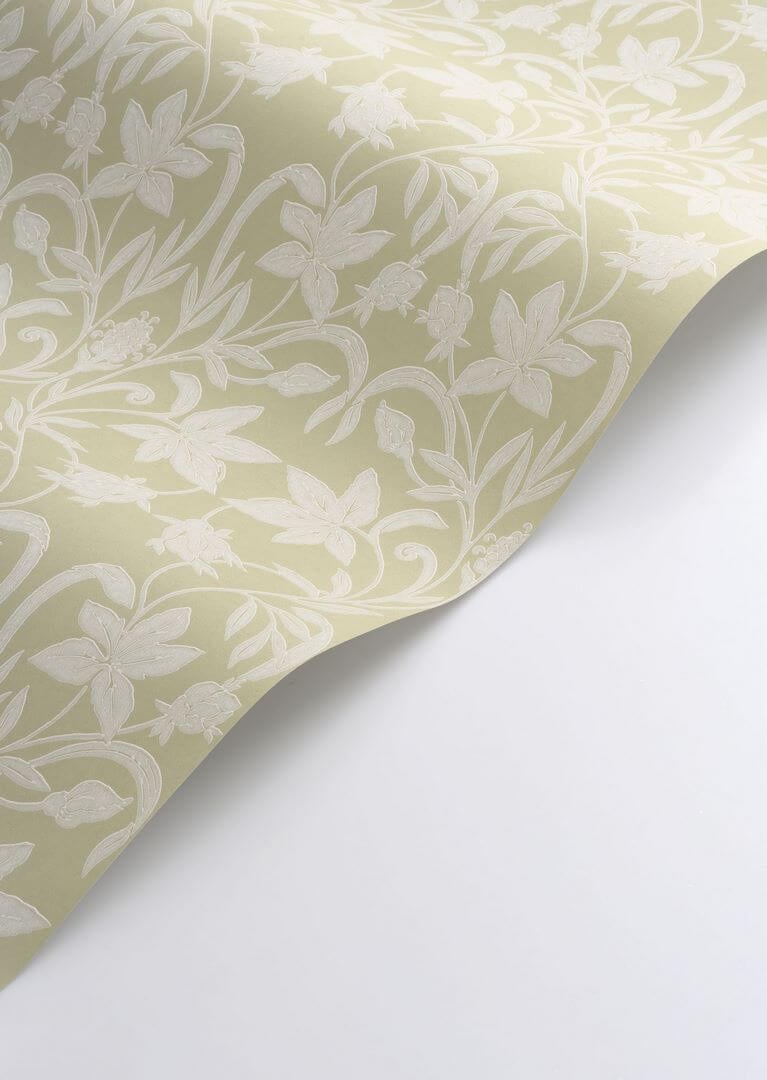 Tapeta roślinny ornament Casadeco HETA 201237245 Primrose Heritage