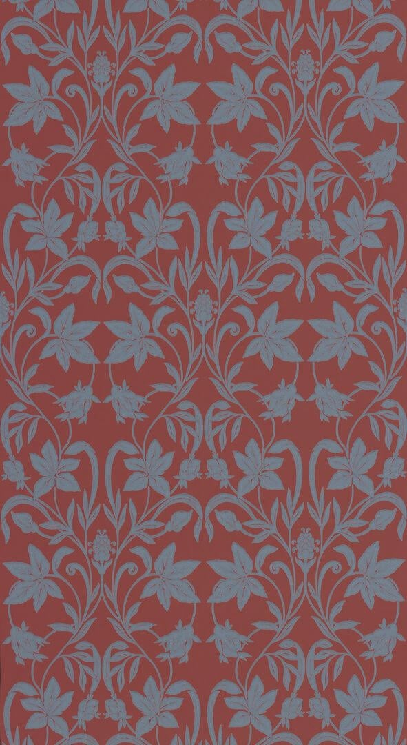 Tapeta roślinny ornament Casadeco HETA 201238665 Primrose Heritage