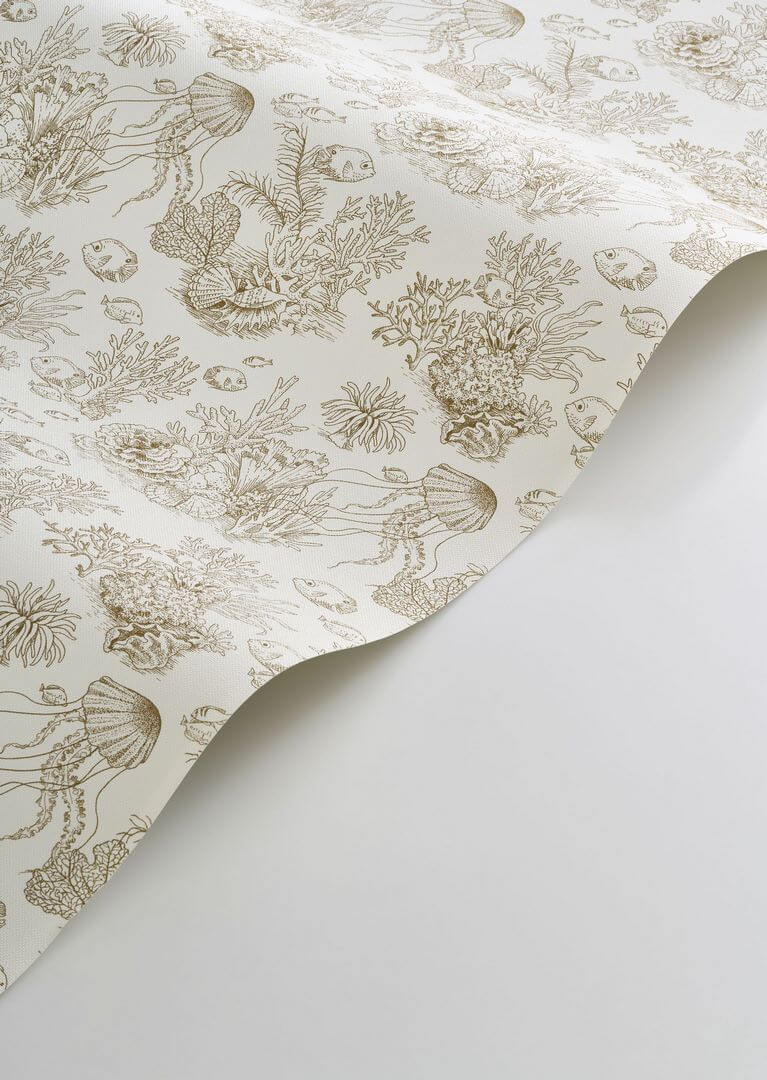 Tapeta koralowce i ryby Casadeco SEAS 201471515 Cote Sauvage Seaside