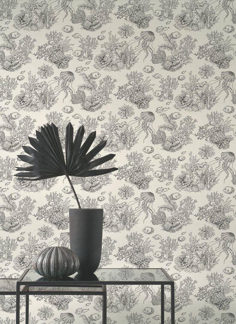 Tapeta koralowce i ryby Casadeco SEAS 201479559 Cote Sauvage Seaside