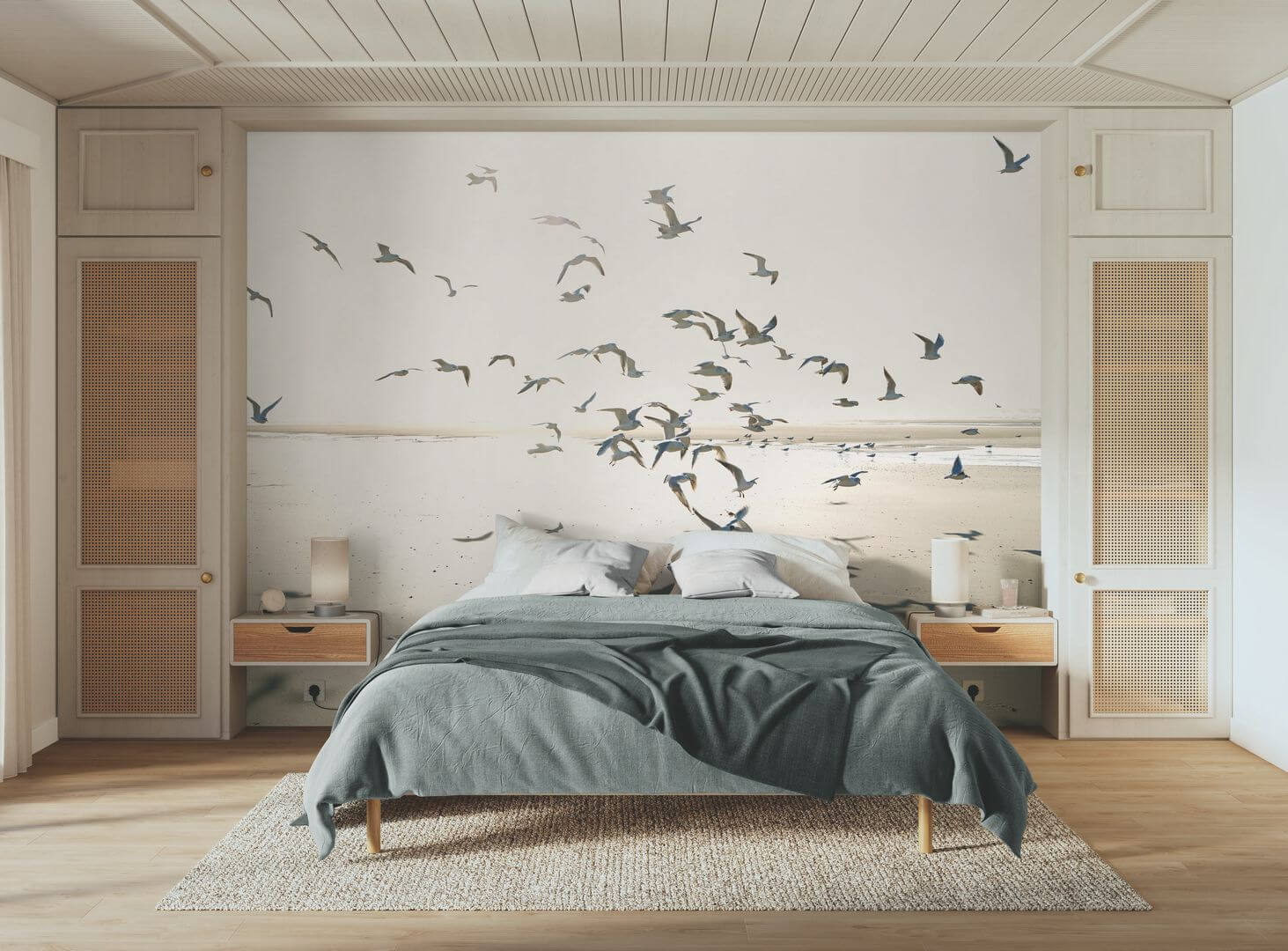 Mural mewy Casadeco SEAS 201531011 M Houlgate Seaside