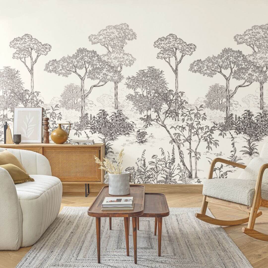 Mural krajobraz drzew Caselio AOB 106690904 L Arboretum Art of Botany