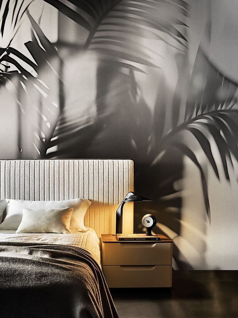 Fototapeta artystyczne palmowe liście London Art 25016-03 Linear Palms Exclusive Wallpaper 2025