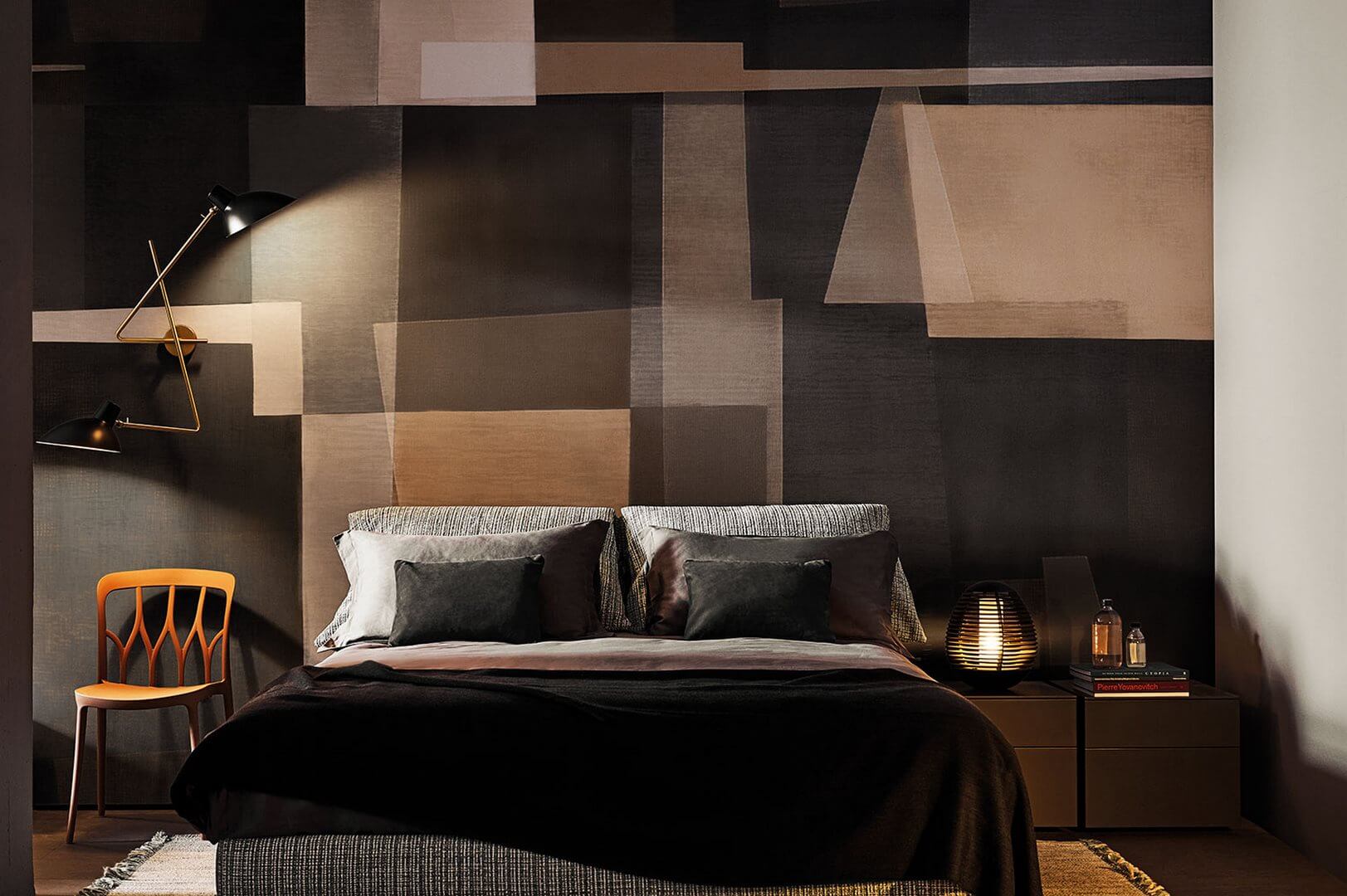 Fototapeta geometryczna London Art 25023-01 Silent Layers Exclusive Wallpaper 2025