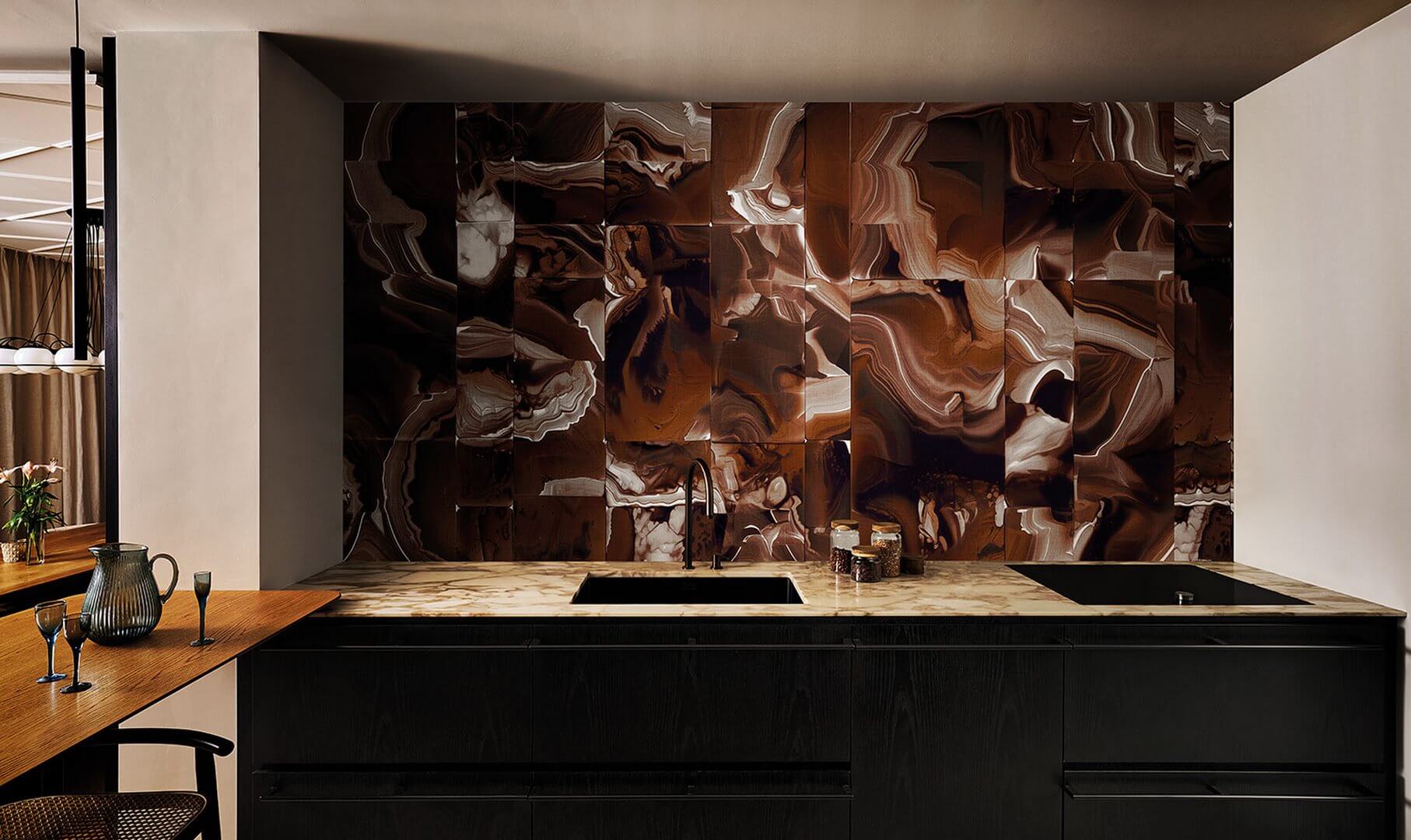 Fototapeta marmurowa mozaika London Art 25024-02 Alone Together Exclusive Wallpaper 2025