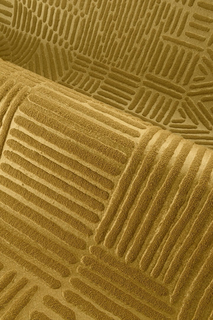 Tapeta tekstylna 3D w etnicznym stylu Arte Carvato 23924 Terra