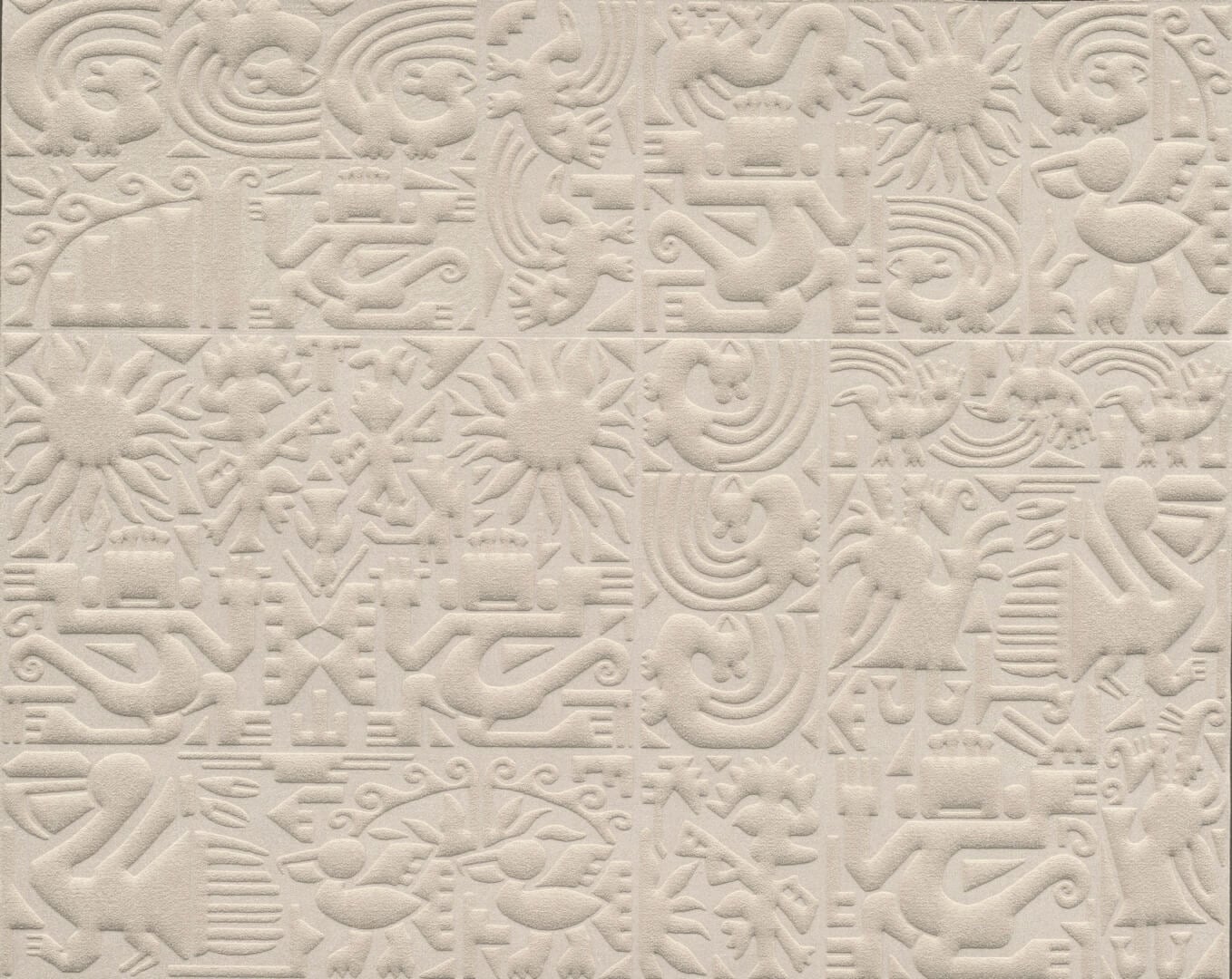 Tapeta tekstylna 3D etniczna Arte Chimu 23901 Terra