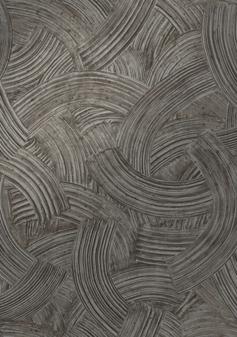 Tapeta pociągnięcia pędzla z metalicznym blaskiem Arte Impasto 60104A Embleme