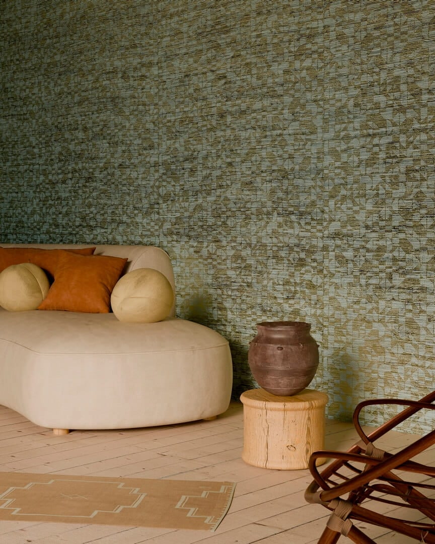 Tapeta naturalna z geometrycznym wzorem Arte Cyperus 31734 Marquesa