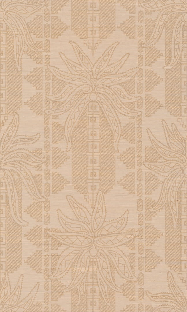 Tapeta sizalowa z tłoczonym motywem palm Arte Fenua 31701 Marquesa