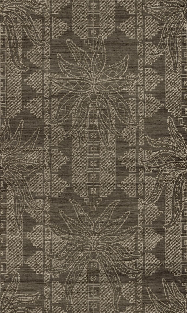 Tapeta sizalowa z tłoczonym motywem palm Arte Fenua 31703 Marquesa