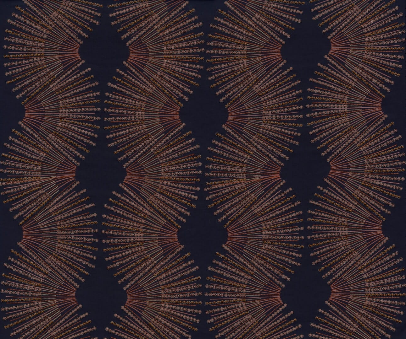 Tapeta tekstylna z haftowanym wzorem Arte Miro 31741 Marquesa