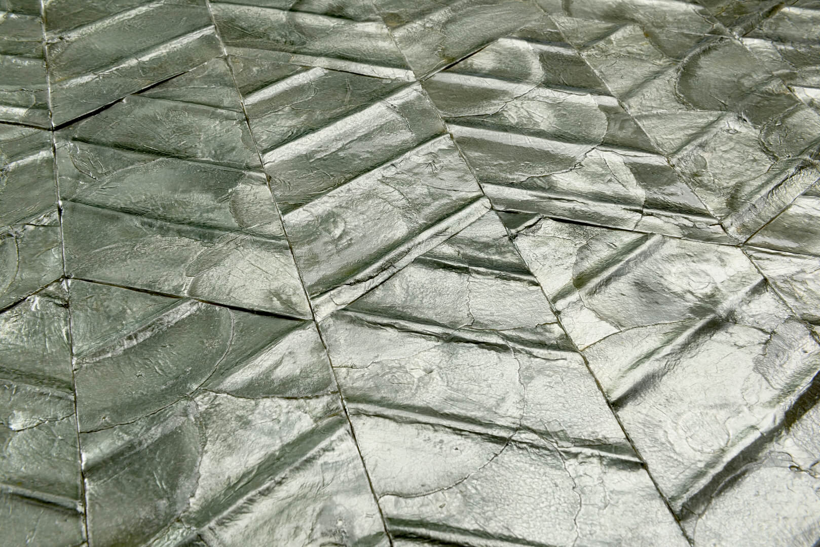 Tapeta z muszli Capiz z geometrycznym wzorem Arte Lucea 70312 Luster