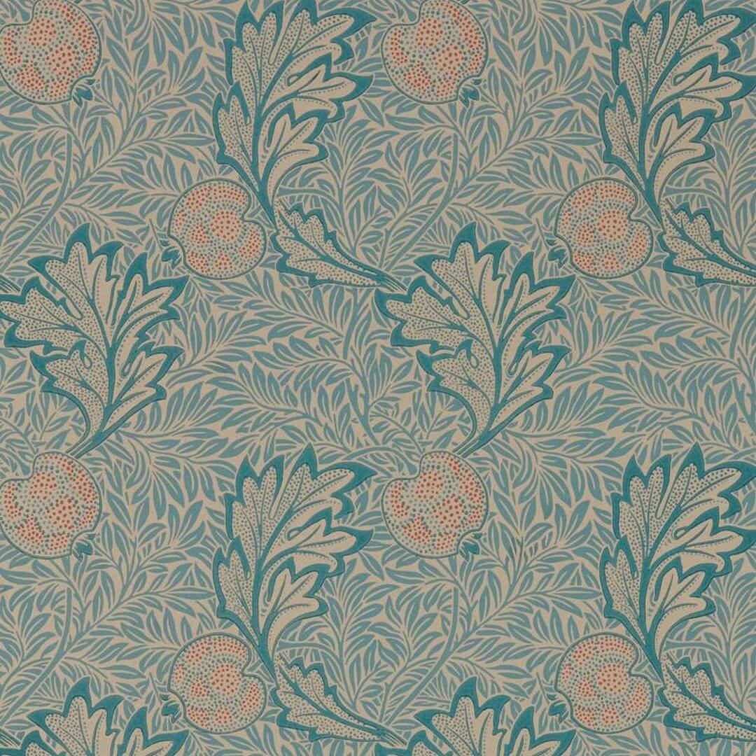 Tapeta botaniczna owoce Morris & Co. Apple 216690 Melsetter