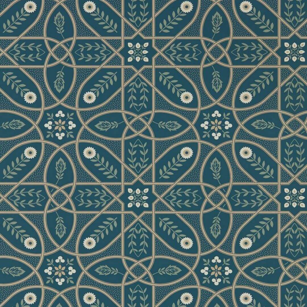 Tapeta roślinna kratownica Morris & Co. Brophy Trellis 216699 Melsetter