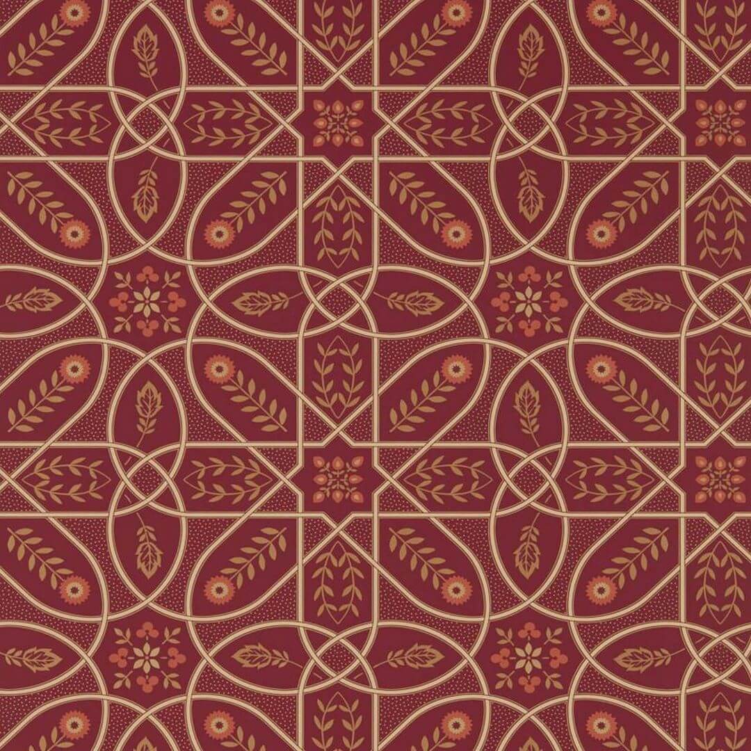 Tapeta roślinna kratownica Morris & Co. Brophy Trellis 216701 Melsetter