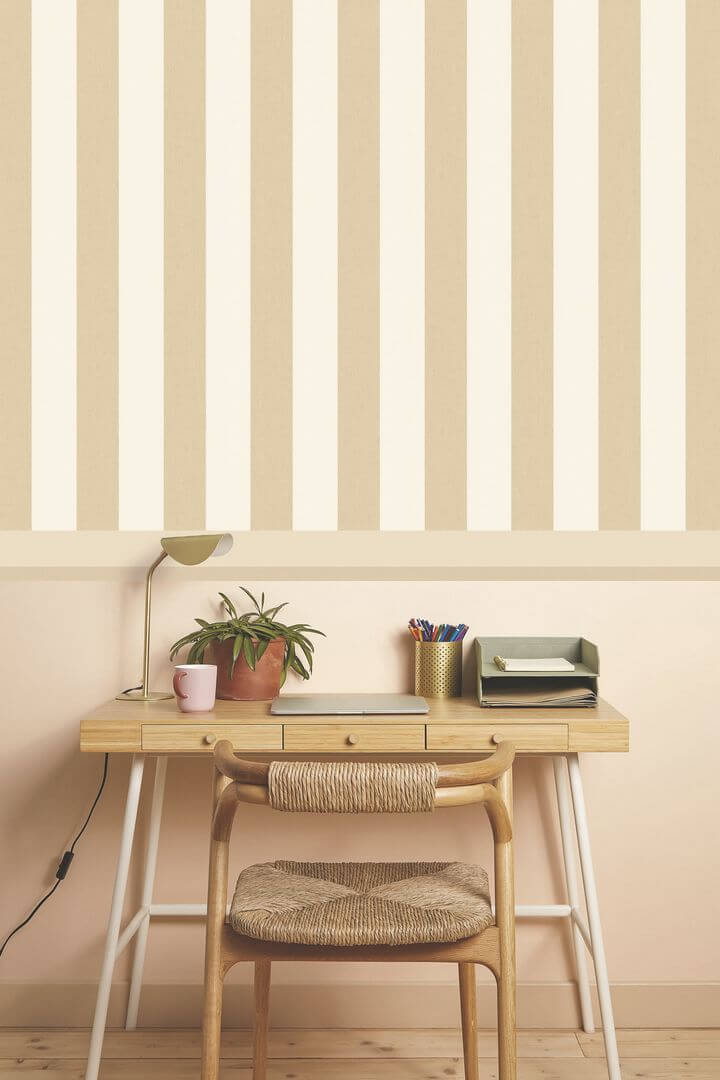 Tapeta paski Caselio LNP 104041050 Linen Lines Line Up