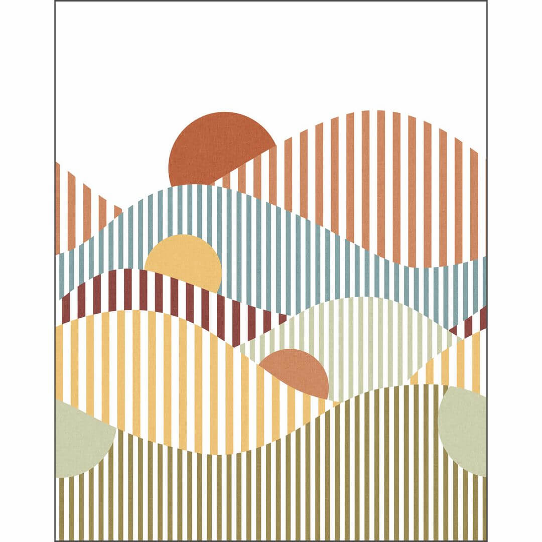 Mural abstrakcyjne paski Caselio LNP 106764505 S Linear Line Up