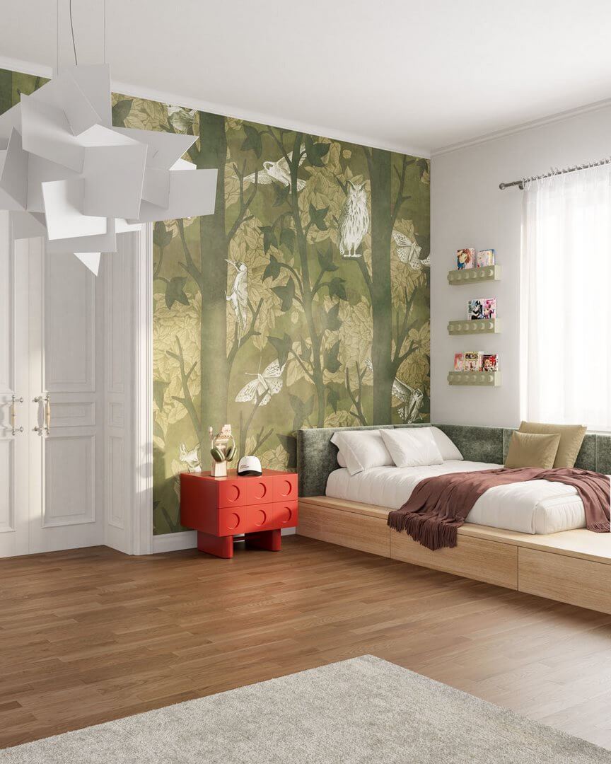 Fototapeta sekrety lasu Inkiostro Bianco GROVE INKNCOO2502 Inkids