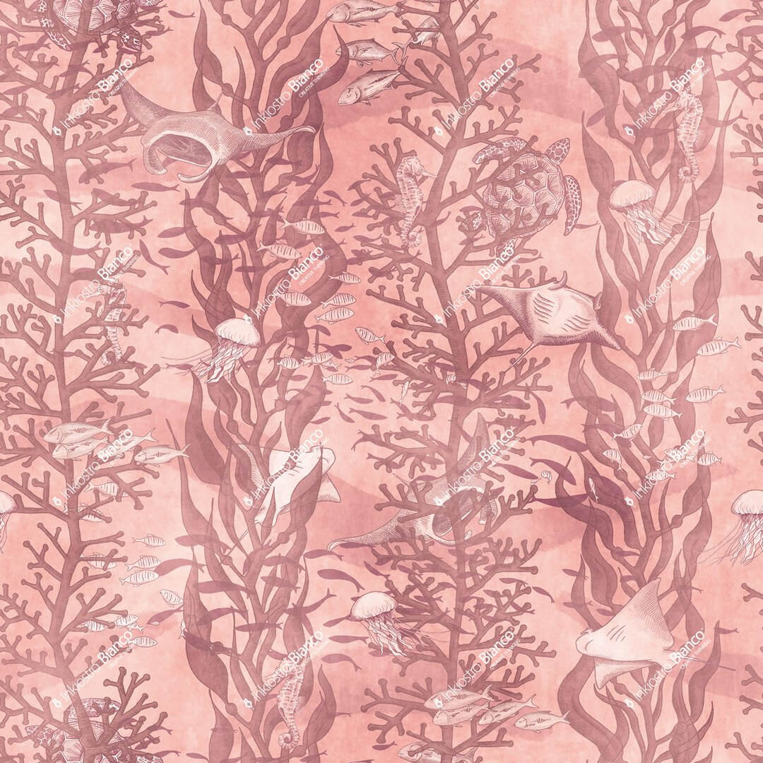 Fototapeta podwodny świat natury Inkiostro Bianco KELP INKLIOI2503 Inkids