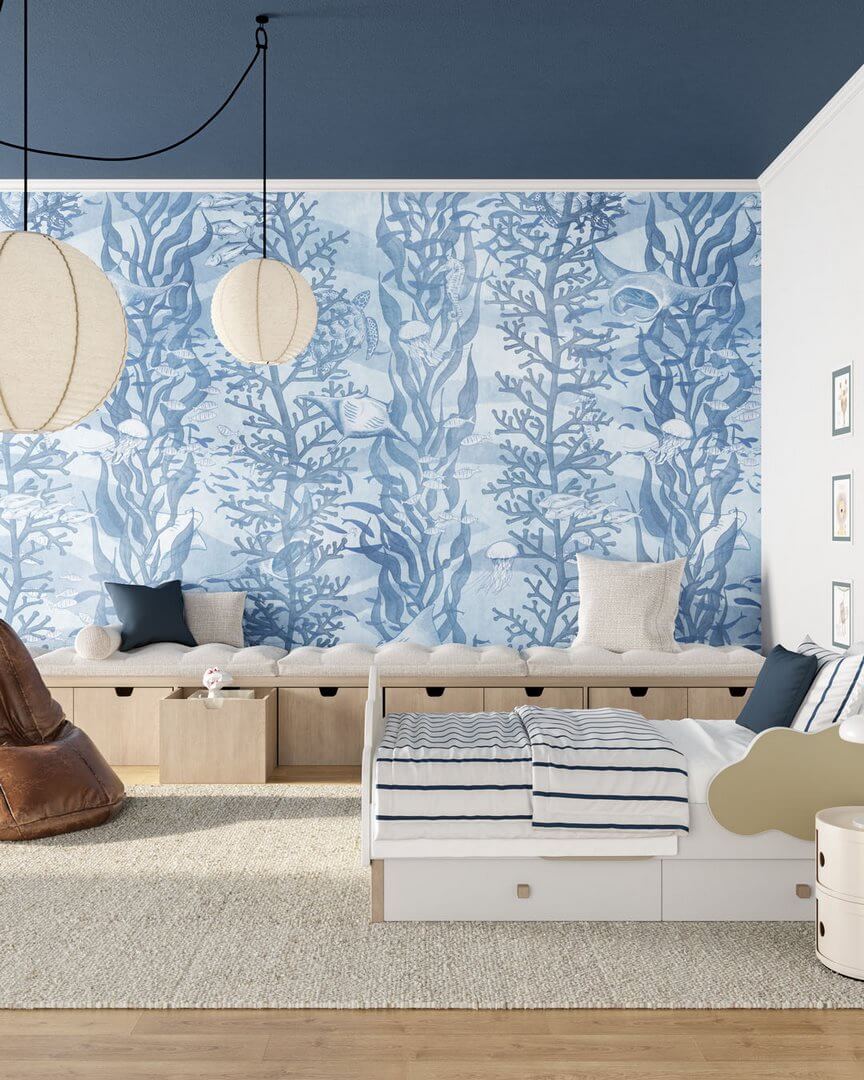 Fototapeta podwodny świat natury Inkiostro Bianco KELP INKLIOI2503 Inkids