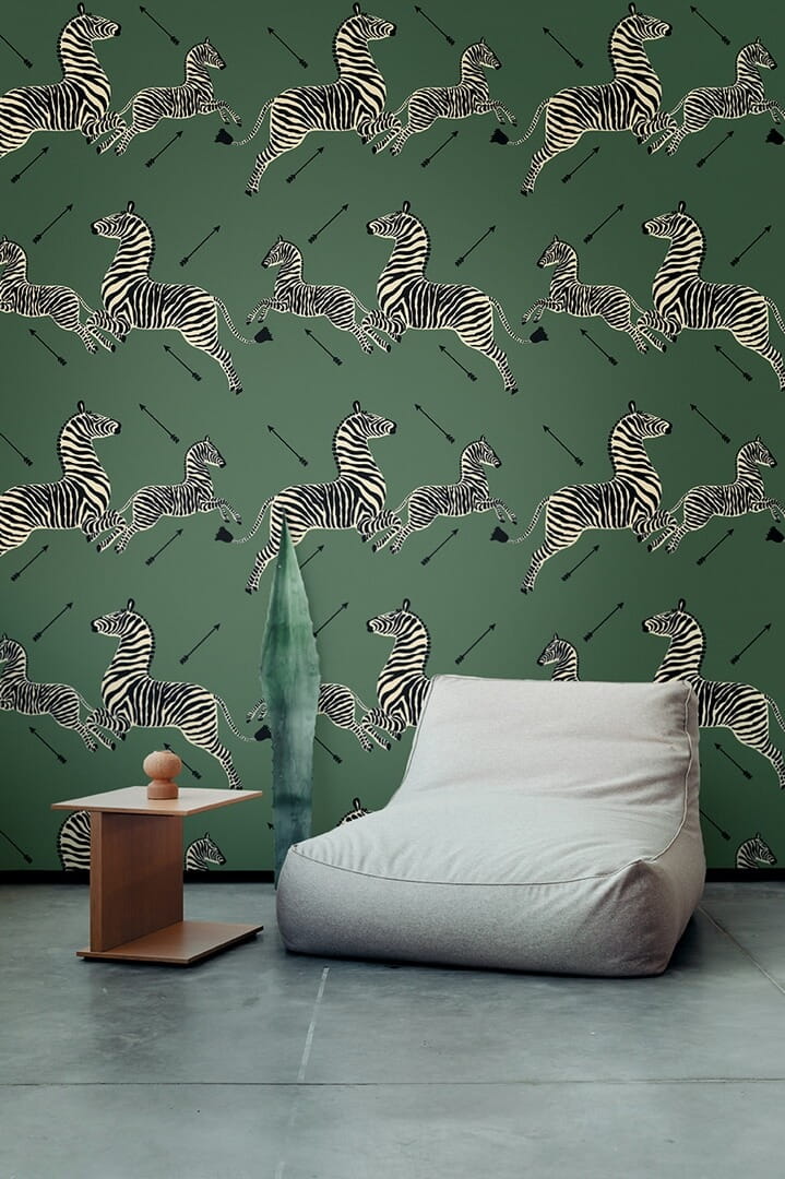 Tapeta zebry J&V 26001 Zebras Scalamandre