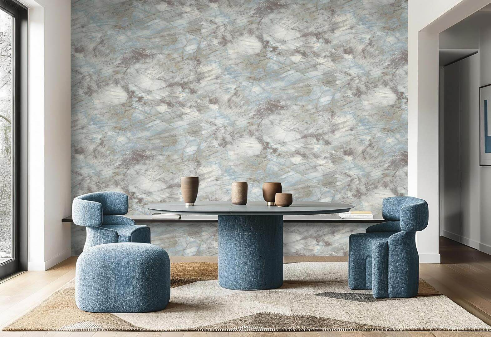 Tapeta marmur Decori & Decori 86606 Carrara 4 - 106 cm szer.