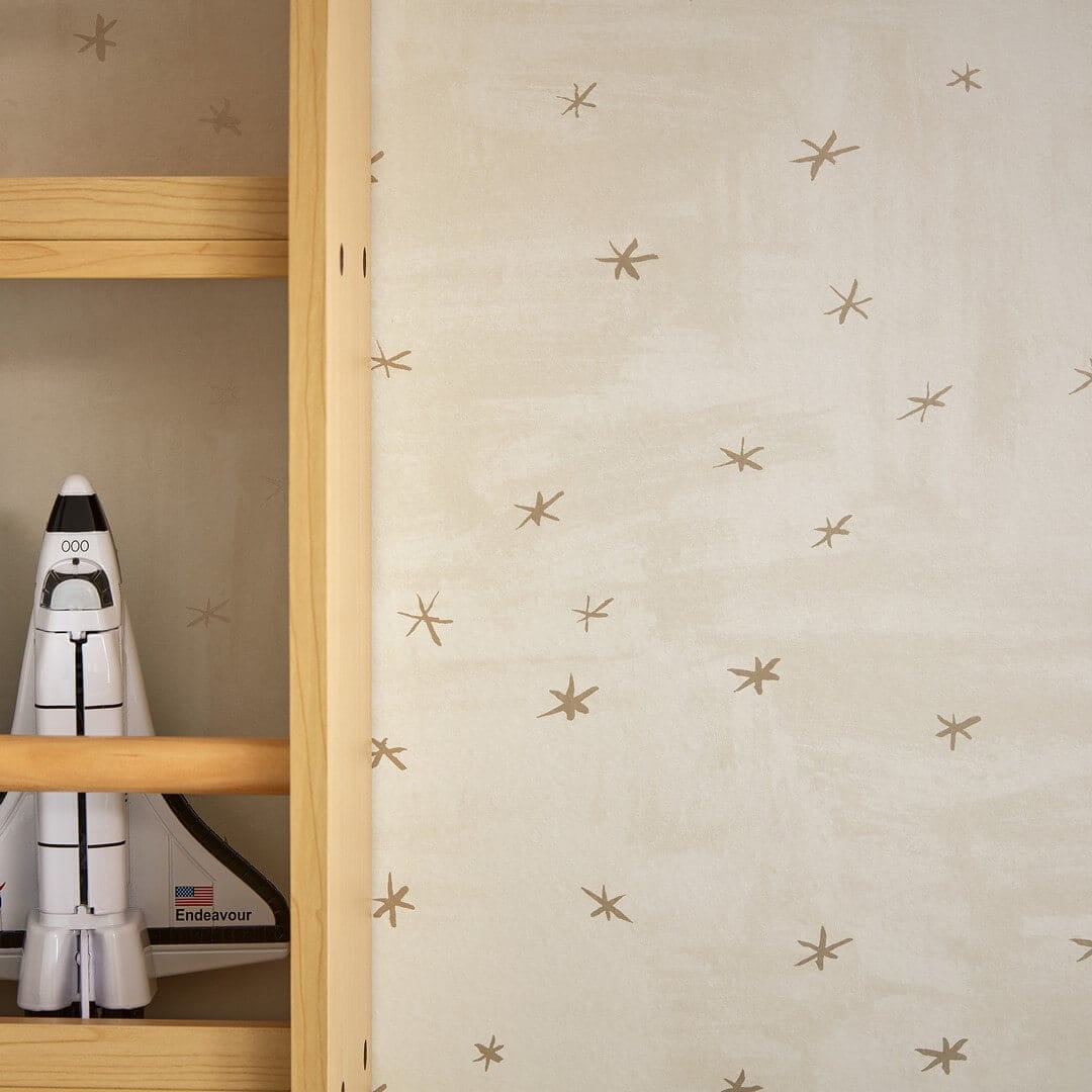 Tapeta metaliczne gwiazdki Villa Nova W581/04 Twinkle Twinkle Picturebook II