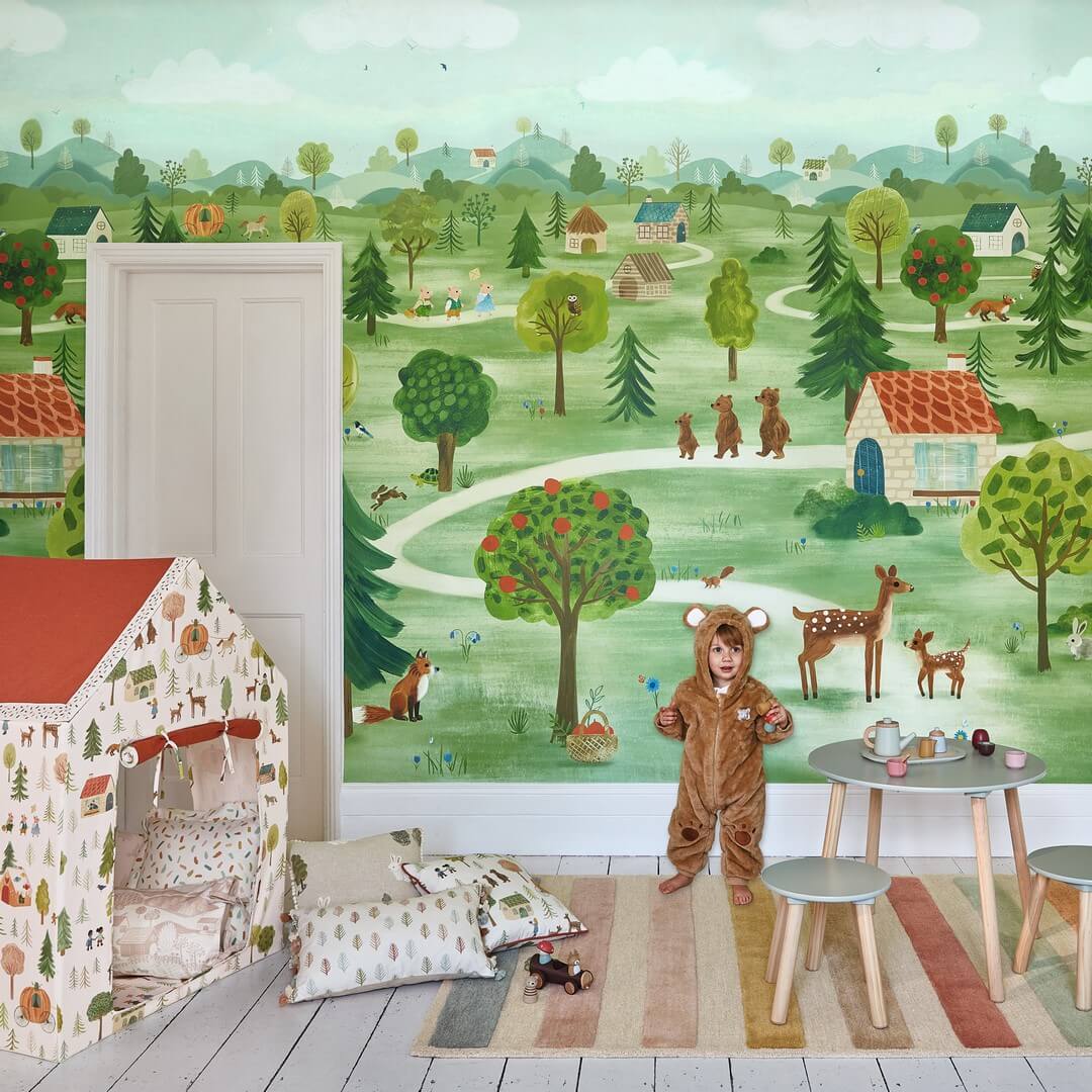 Mural zaczarowany las Villa Nova W655/01 Once Upon a Time Wall Picturebook II