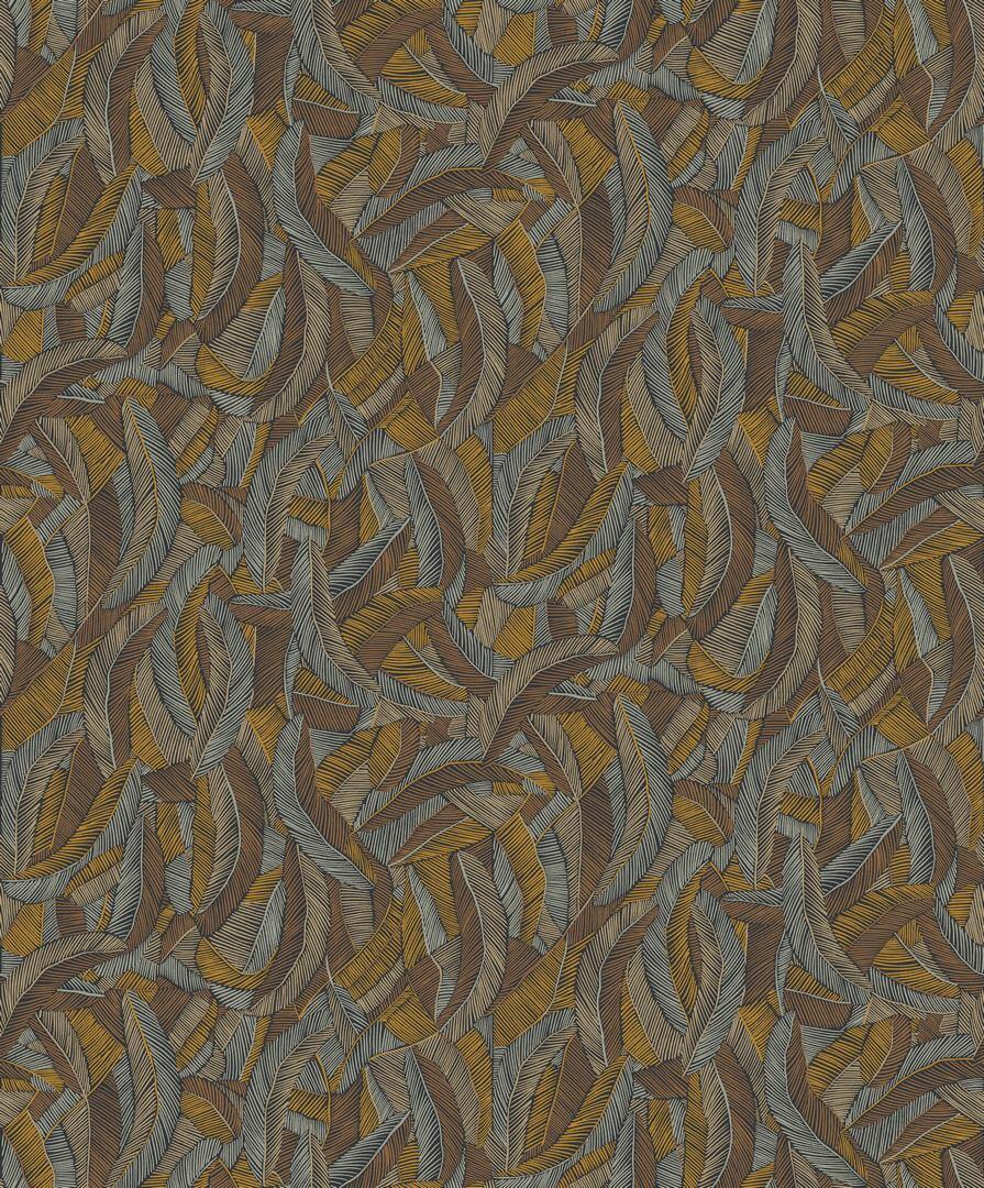 Tapeta stylizowane liście Masureel Pennas ROM202 Romance