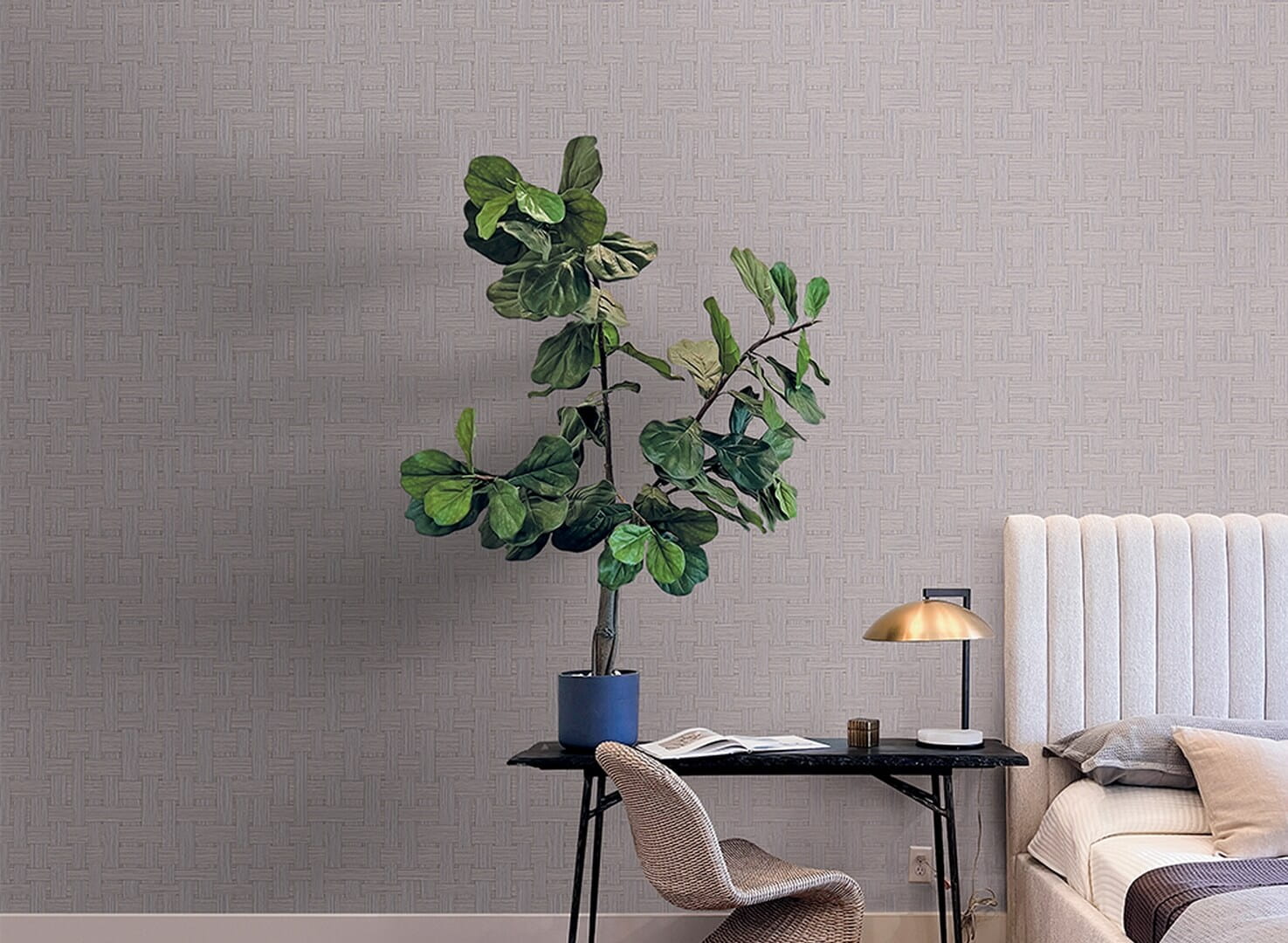 Tapeta z plecionym wzorem Sirpi 25723 Fargesia Alta Gamma Essential Vol. 2