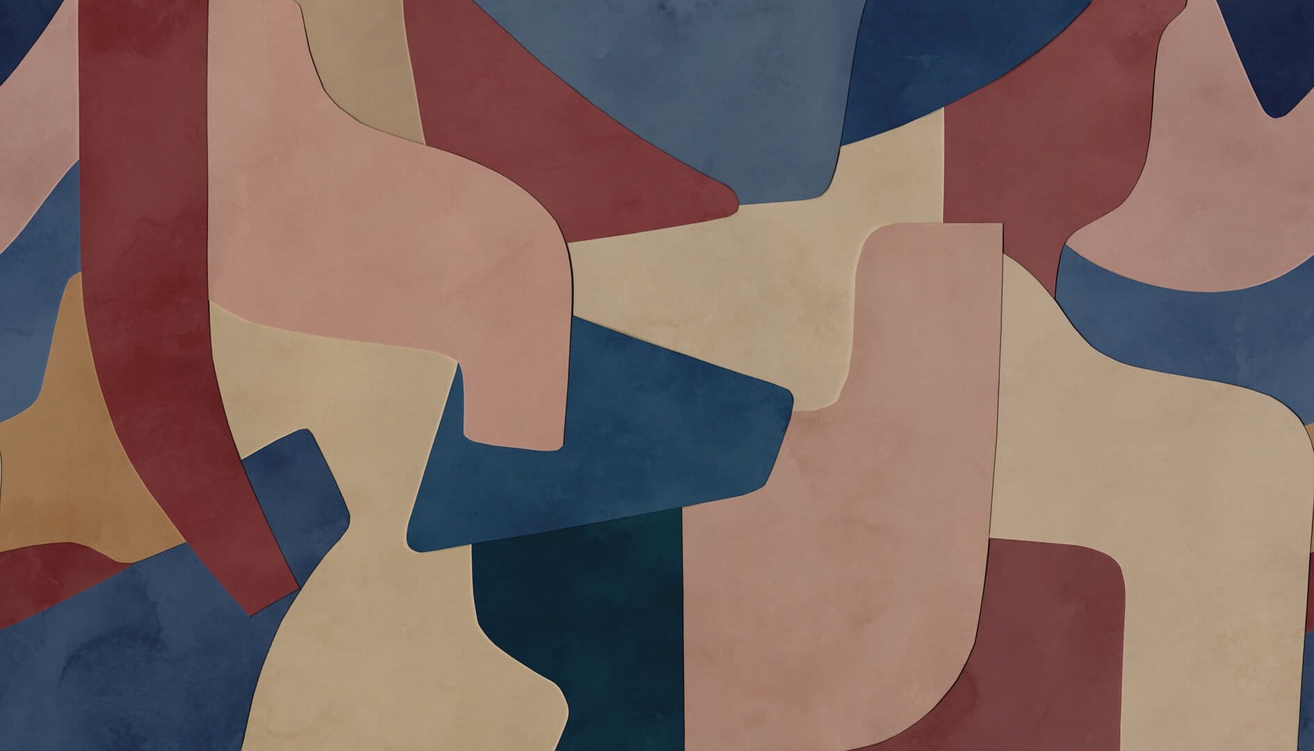 Fototapeta geometryczna z efektem 3D Rebel Walls R20510 Serene Layers Multi Symbolic