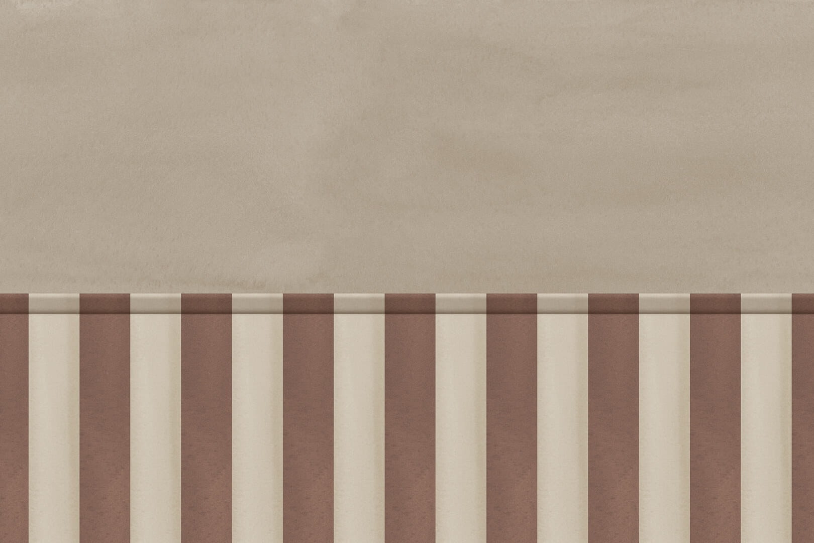 Fototapeta paski i akwarelowe pociągnięcia Rebel Walls R21263 Striped Panel Brown Symbolic