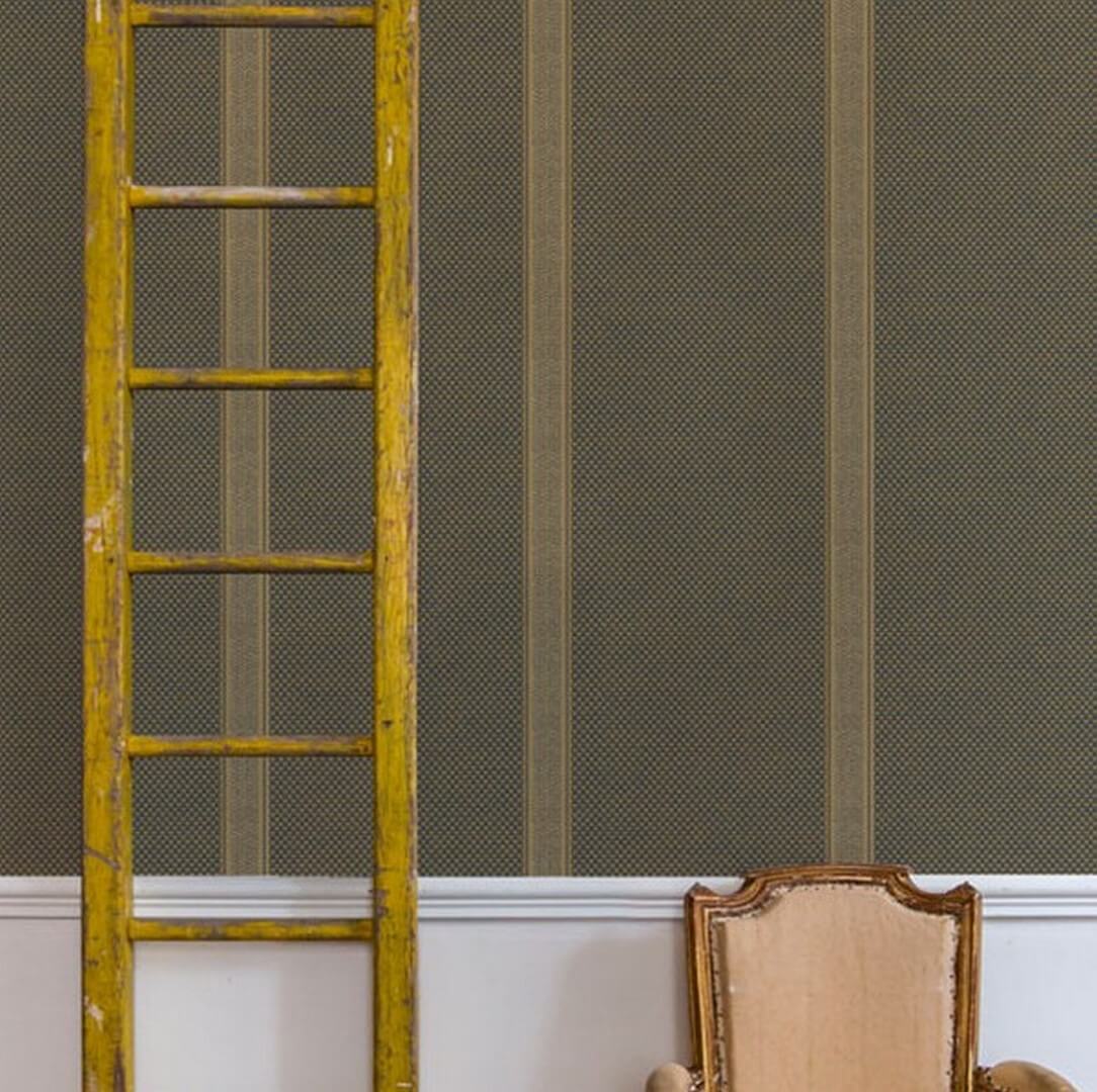 1 szt / 24H Tapeta geometryczna Les Dominotiers AFDC201/4 Puck Stripe Magic Garden