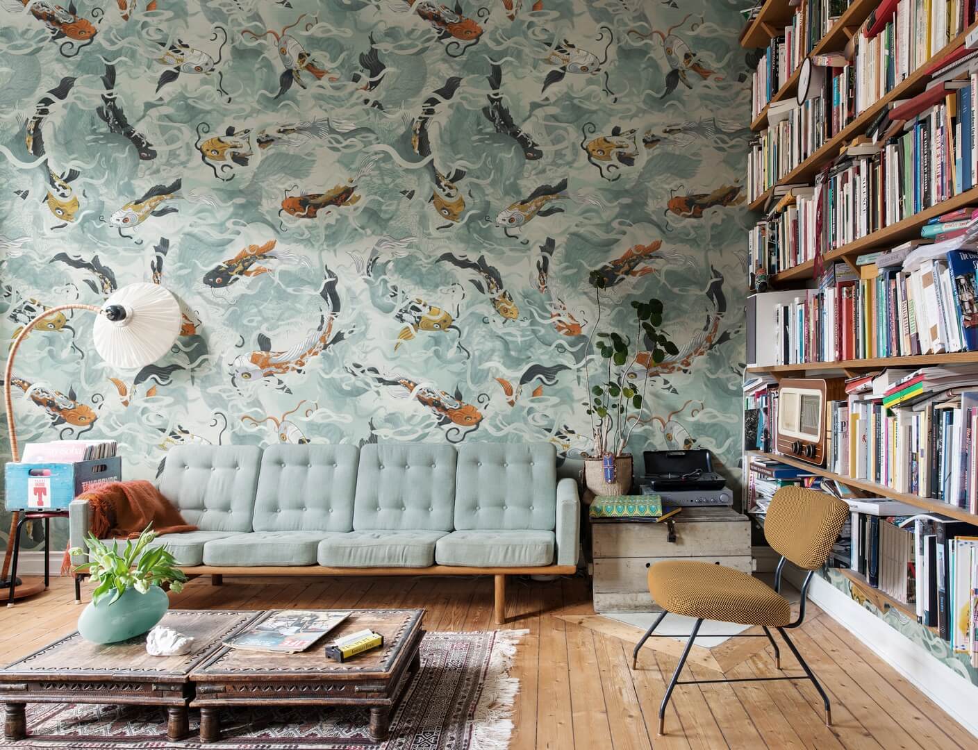 Fototapeta ryby koi Rebel Walls R21025 Atlantis Fish Ocean Sam Wilde
