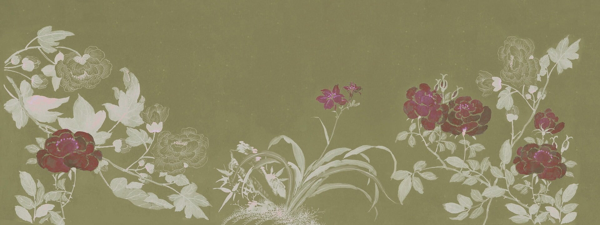 Fototapeta nowoczesne kwiaty TapLab 600_003 TSUBAKI  Collection 25