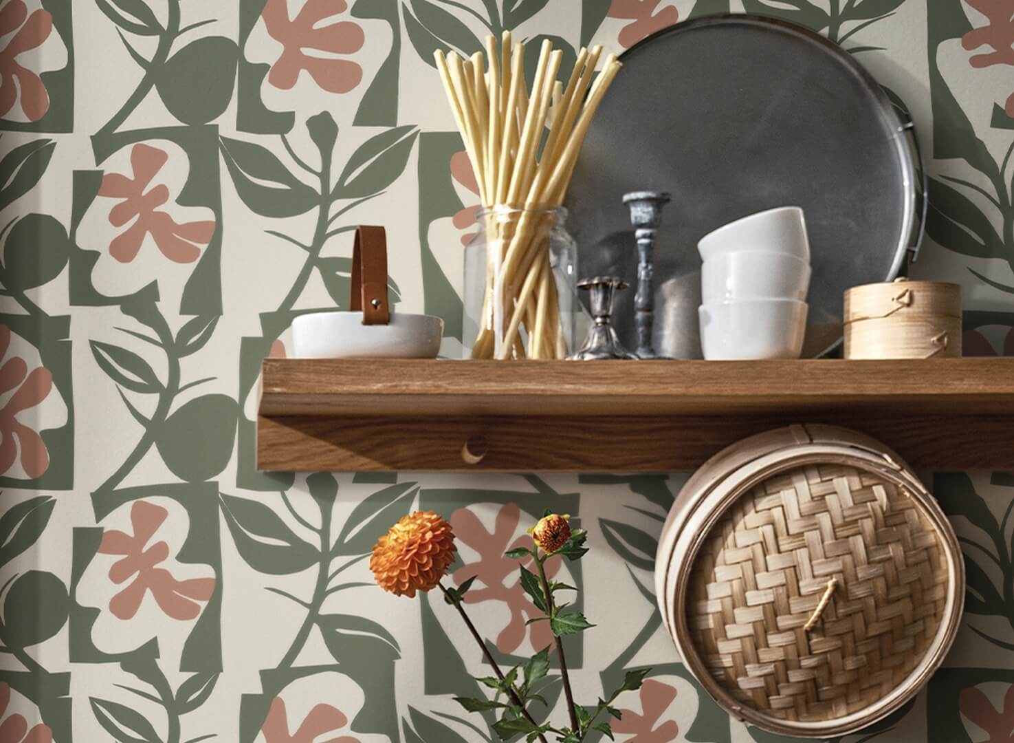 Tapeta graficzna natura J&V 25945 Pienet Naatit Marimekko