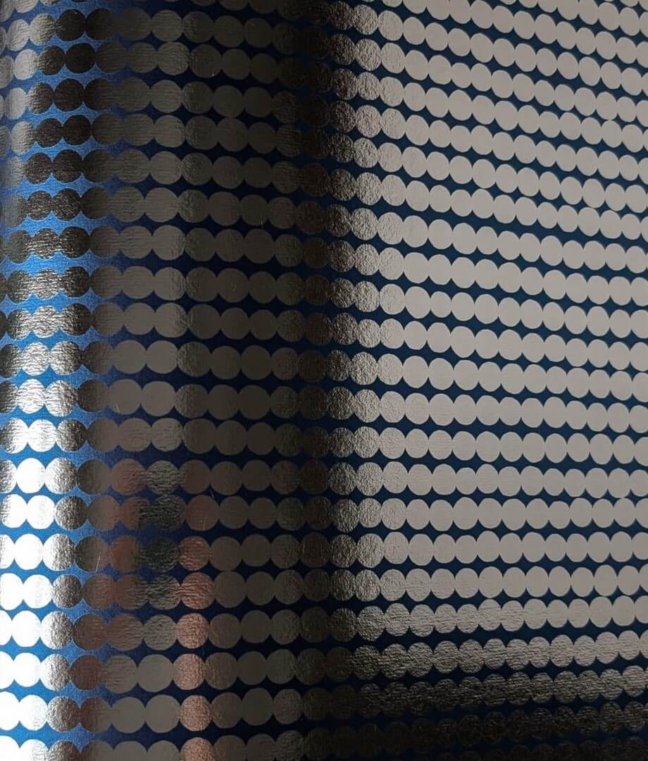 Tapeta metaliczne kółka J&V 25974 Mini Rasymatto Marimekko