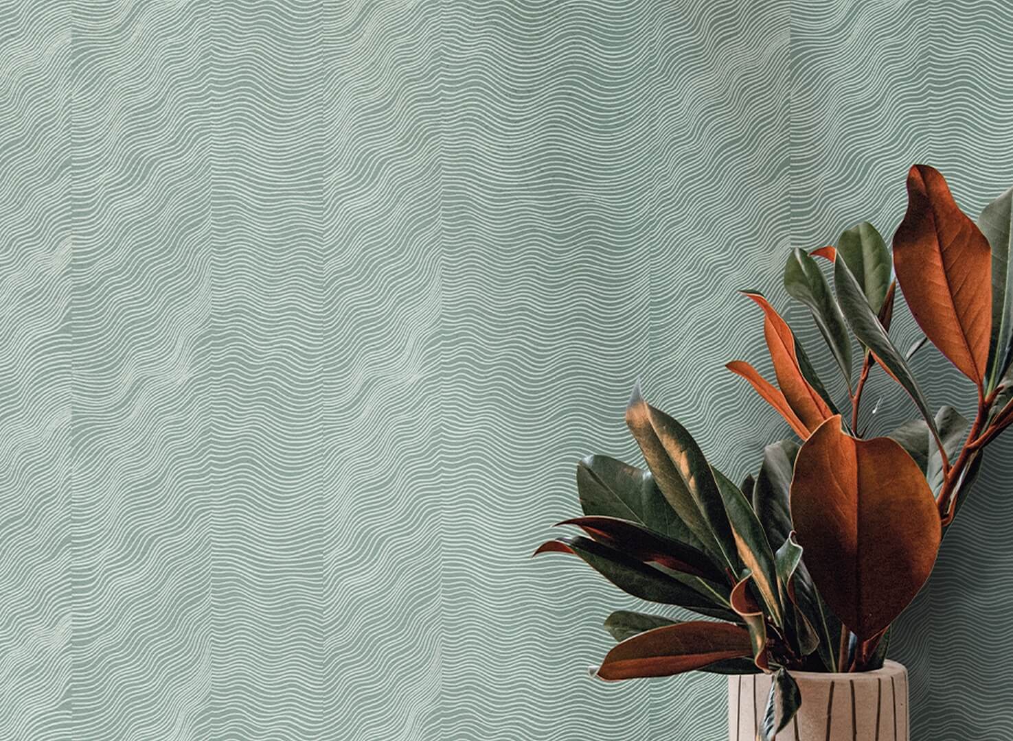 Tapeta falujące linie J&V 25980 Nakki Marimekko