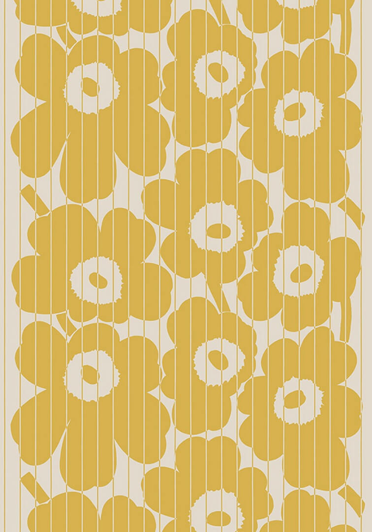 Mural kwiaty J&V 25996 Vesi Unikko Marimekko