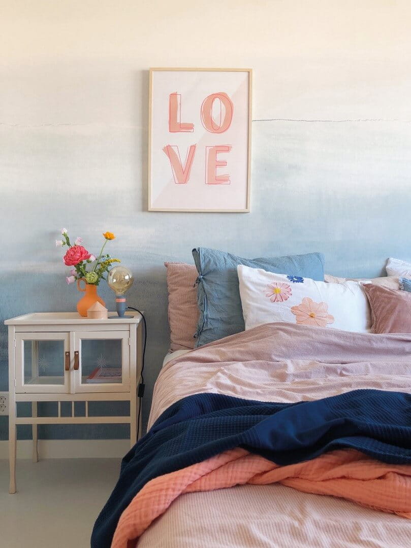 Mural akwarelowe cieniowania Grandeco Boutique RB251 Daydreamers